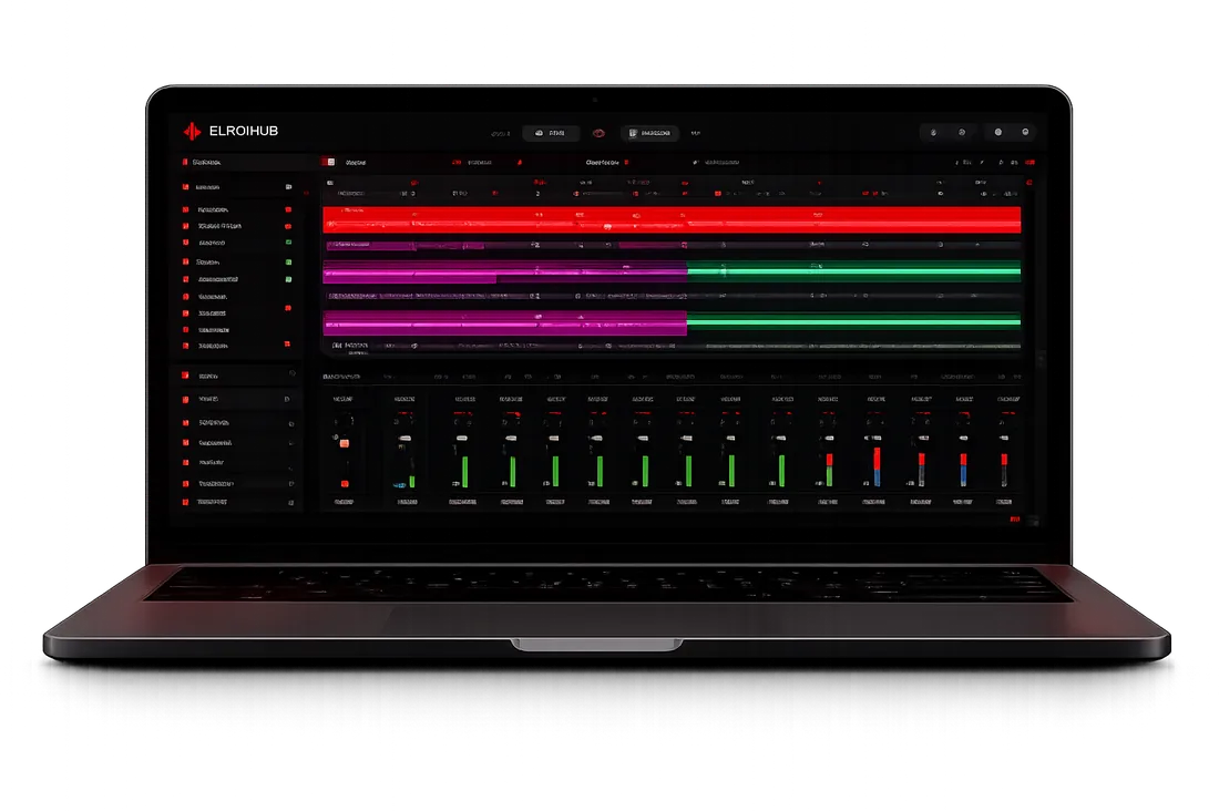 Elroihub studio running in the browser